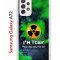 Чехол-накладка Samsung Galaxy A72 (598893) Kruche PRINT Toxic