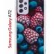 Чехол-накладка Samsung Galaxy A72 (598893) Kruche PRINT Fresh berries