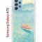 Чехол-накладка Samsung Galaxy A72 (598893) Kruche PRINT озеро цветов