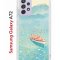 Чехол-накладка Samsung Galaxy A72 (598893) Kruche PRINT озеро цветов