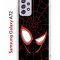 Чехол-накладка Samsung Galaxy A72 Kruche Print Человек-Паук черный