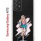 Чехол-накладка Samsung Galaxy A72 Kruche Print Fashion Girl
