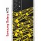 Чехол-накладка Samsung Galaxy A72 (598893) Kruche PRINT Warning