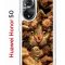 Чехол-накладка Huawei Nova 9 (610635) Kruche PRINT Котик с рыбками