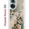 Чехол-накладка Huawei Honor 50/Nova 9 Kruche Print Белая роза