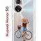Чехол-накладка Huawei Honor 50/Nova 9 Kruche Print Велосипедная прогулка