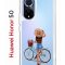 Чехол-накладка Huawei Honor 50/Nova 9 Kruche Print Велосипедная прогулка