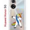 Чехол-накладка Huawei Nova 9 (610635) Kruche PRINT Единорожка