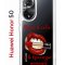 Чехол-накладка Huawei Honor 50/Nova 9 Kruche Print Red lipstick
