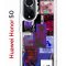 Чехол-накладка Huawei Honor 50 (610635) Kruche PRINT Стикеры Киберпанк