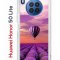 Чехол-накладка Huawei Honor 50 Lite/Huawei Nova 8i Kruche Print Лавандовый рай