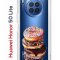 Чехол-накладка Huawei Nova 8i (610636) Kruche PRINT Donuts