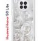 Чехол-накладка Huawei Honor 50 Lite/Nova 8i Kruche Print White roses