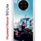 Чехол-накладка Huawei Nova 8i (610636) Kruche PRINT Киберпанк