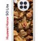 Чехол-накладка Huawei Nova 8i (610636) Kruche PRINT Котик с рыбками
