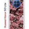 Чехол-накладка Huawei Nova 8i (610636) Kruche PRINT цветы
