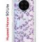 Чехол-накладка Huawei Nova 8i (610636) Kruche PRINT Сакура