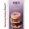 Чехол-накладка Samsung Galaxy Note 9 (591402) Kruche PRINT Donuts