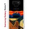 Чехол-накладка Samsung Galaxy Note 9 (591402) Kruche PRINT Cookie Scream