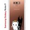Чехол-накладка Samsung Galaxy Note 9 (591402) Kruche PRINT Angel Demon