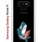 Чехол-накладка Samsung Galaxy Note 9 (591402) Kruche PRINT Акула