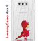 Чехол-накладка Samsung Galaxy Note 9 Kruche Print Девочка с зонтом