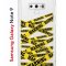 Чехол-накладка Samsung Galaxy Note 9 Kruche Print Warning