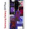 Чехол-накладка Samsung Galaxy S9 Plus (591403) Kruche PRINT Стикеры Киберпанк