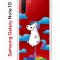 Чехол-накладка Samsung Galaxy Note 10 Kruche Print Flying Unicorn