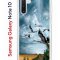 Чехол-накладка Samsung Galaxy Note 10 (580651) Kruche PRINT Журавли