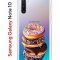 Чехол-накладка Samsung Galaxy Note 10 (580651) Kruche PRINT Donuts