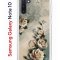 Чехол-накладка Samsung Galaxy Note 10 (580651) Kruche PRINT Белая роза