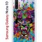 Чехол-накладка Samsung Galaxy Note 10 (580651) Kruche PRINT Colored beast