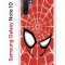 Чехол-накладка Samsung Galaxy Note 10 (580651) Kruche PRINT Человек-Паук красный