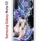 Чехол-накладка Samsung Galaxy Note 10 Kruche Print Грация