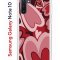 Чехол-накладка Samsung Galaxy Note 10 (580651) Kruche PRINT Сердечки