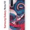 Чехол-накладка Samsung Galaxy Note 10 (580651) Kruche PRINT Японская змея