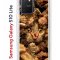 Чехол-накладка Samsung Galaxy S10 Lite (582683) Kruche PRINT Котик с рыбками