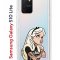 Чехол-накладка Samsung Galaxy S10 Lite Kruche Print Tattoo Girl