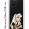 Чехол-накладка Samsung Galaxy S10 Lite Kruche Print Tattoo Girl