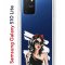 Чехол-накладка Samsung Galaxy S10 Lite Kruche Print Фэшн леди
