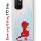 Чехол-накладка Samsung Galaxy S10 Lite Kruche Print Девочка с зонтом
