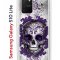 Чехол-накладка Samsung Galaxy S10 Lite Kruche Print Sugar Skull