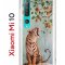 Чехол-накладка Xiaomi Mi 10 (593959) Kruche PRINT Тигр под деревом