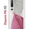 Чехол-накладка Xiaomi Mi 10/Mi 10 Pro Kruche Print Pink and white