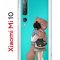 Чехол-накладка Xiaomi Mi 10 Kruche Print Девочка с мишкой