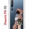 Чехол-накладка Xiaomi Mi 10 Kruche Print Девочка с мишкой