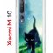 Чехол-накладка Xiaomi Mi 10/Mi 10 Pro Kruche Print Черный кот