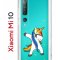 Чехол-накладка Xiaomi Mi 10 (593959) Kruche PRINT Единорожка