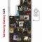 Чехол-накладка Samsung Galaxy S23 (634253) Kruche PRINT Плейлисты
